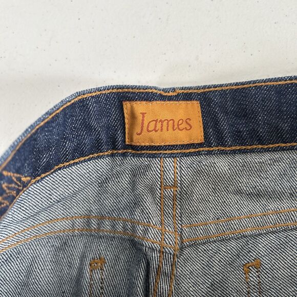 James Jeans Womens 27 Dark Bowie Boot Leg Cowgirl Denim Western‎ - Picture 4 of 8